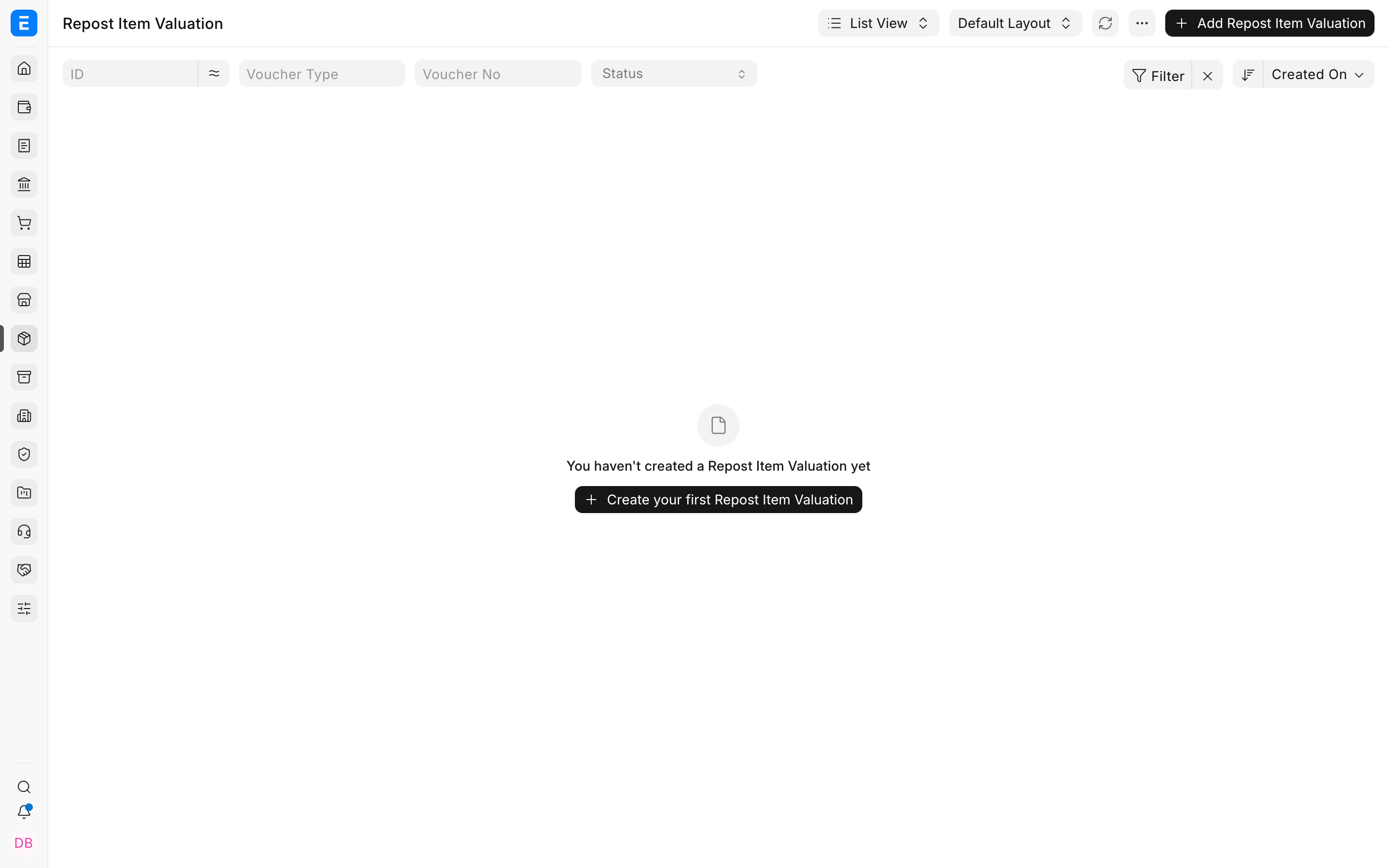 Repost Item Valuation records created for stock recalculation