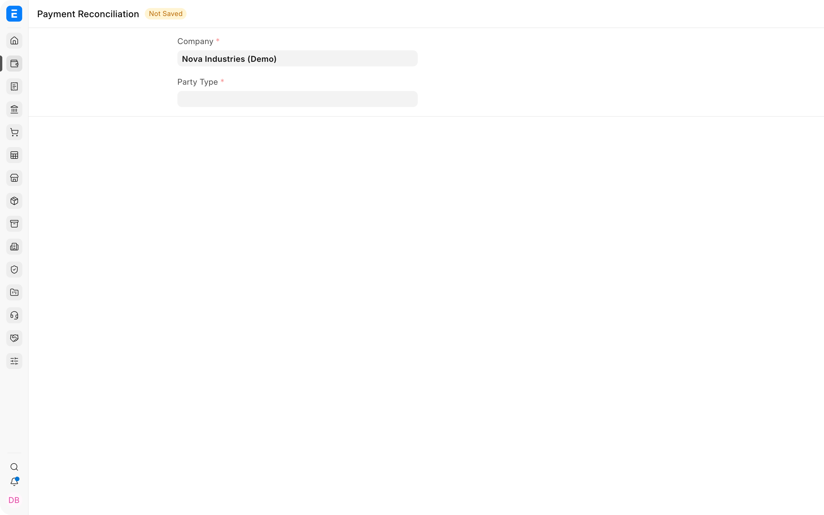 Semi-Auto Payment Reconciliation in ERPNext